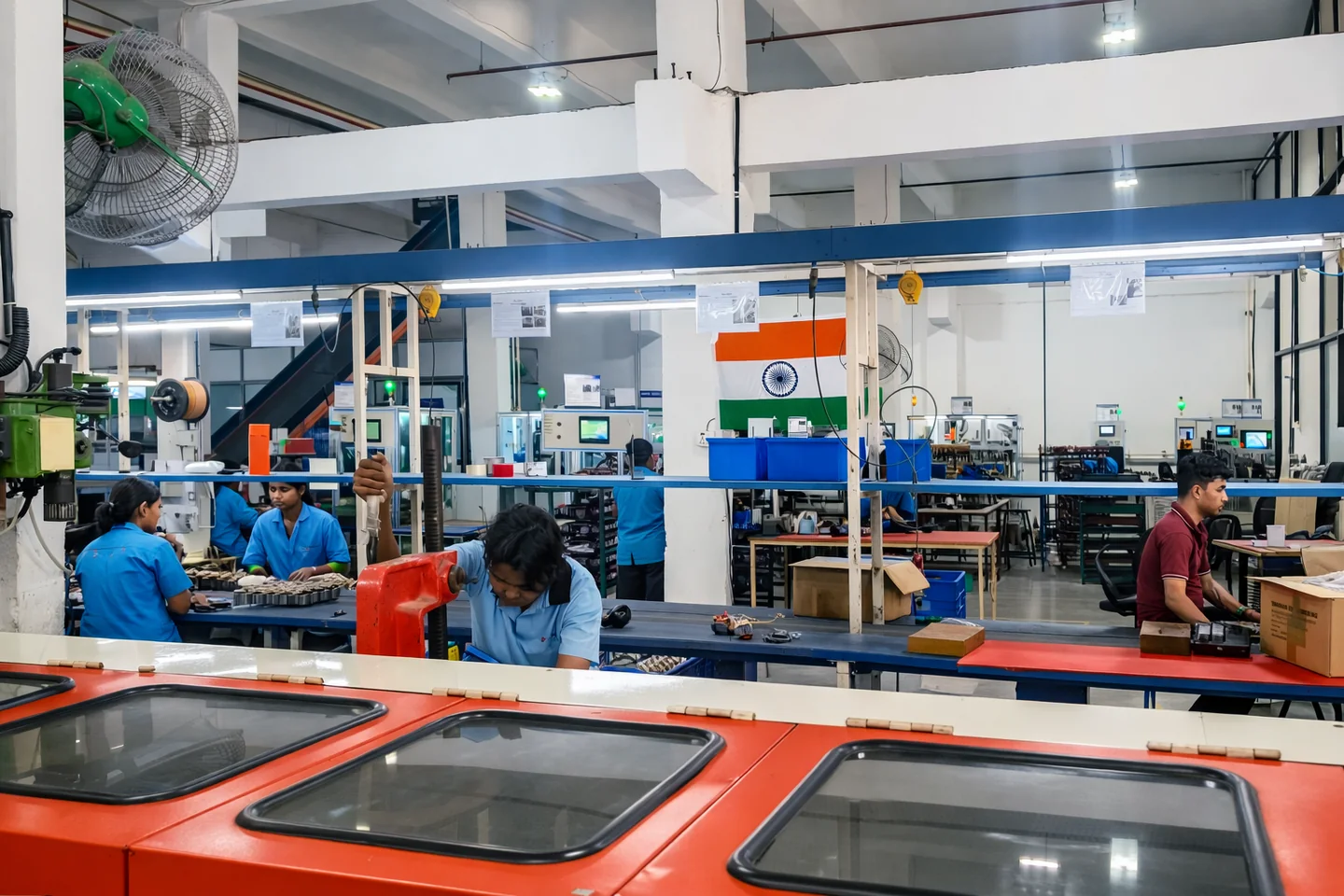 Topsail manufacturing floor in Silvassa